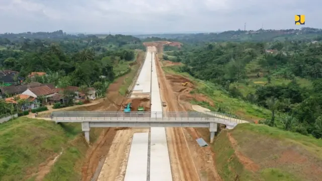 Jalan Tol Ciawi-Sukabumi sepanjang 54 kilometer (km). Dok PUPR