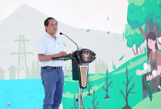 Menteri Lingkungan Hidup (LH) Hanif Faisol Nurofiq. (Liputan6.com/Achmad Sudarno)