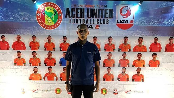 Jadi pelatih kiper di  Aceh United. (Sumber: Instagram/@markoesharison81)
