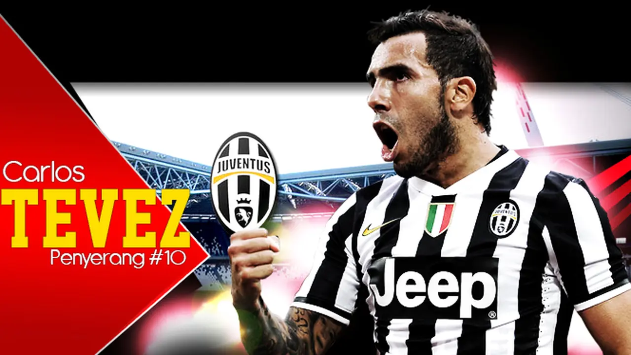 Ilustrasi Carlos Tevez