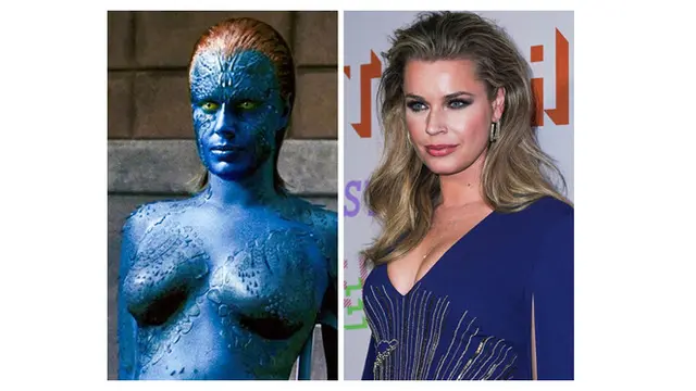 7 Potret Artis Hollywood yang Rela Sembunyikan Kecantikan Wajah Dengan Topeng dan Makeup Tebal