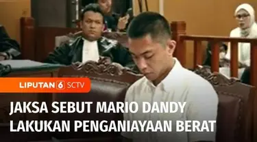 Sidang perdana kasus penganiayaan berat dengan terdakwa Mario Dandy dan Shane Lukas telah selesai digelar di Pengadilan Negeri, Jakarta Selatan. Dalam dakwaannya, jaksa menyatakan kedua terdakwa telah melakukan penganiayaan berat terencana terhadap a...