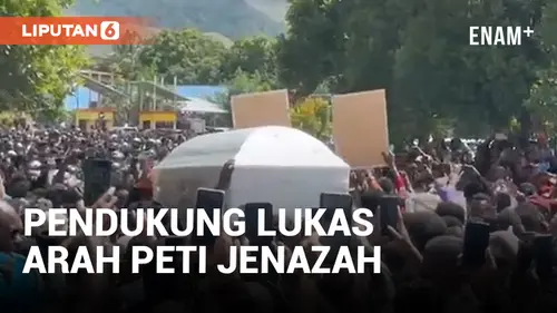 VIDEO: Situasi Memanas Pendukung Lukas Enembe Keluarkan Jenazah dan Diarak