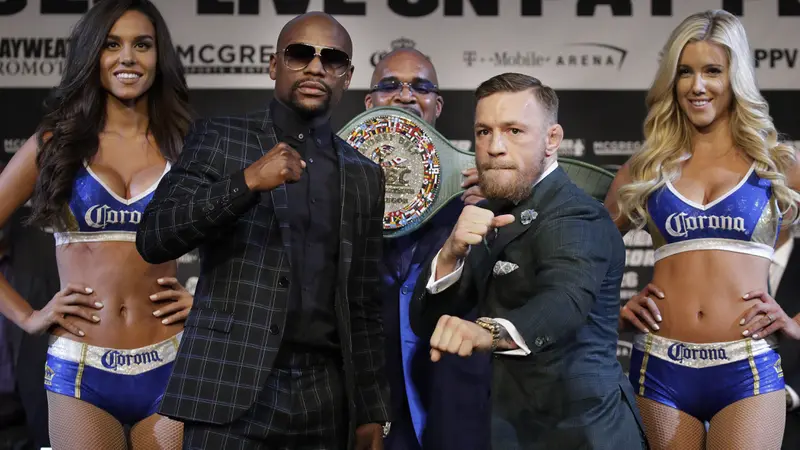 Floyd Mayweather, Conor McGregor, Tinju Dunia