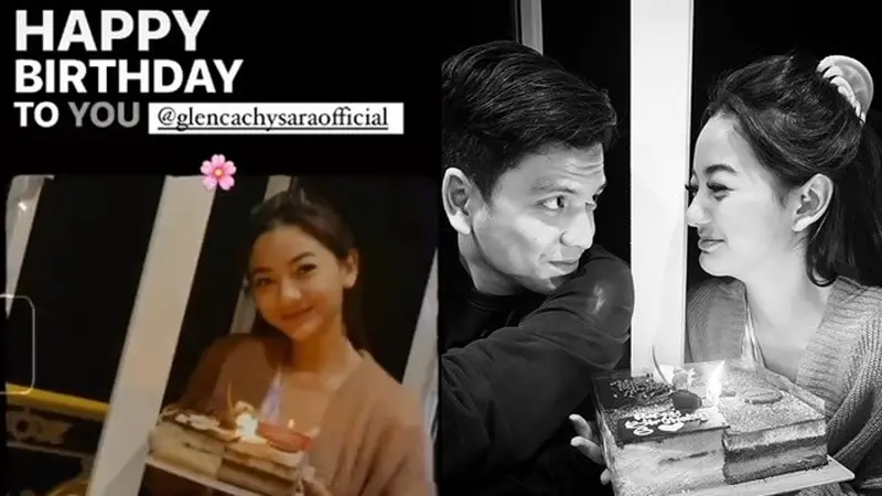 6 Momen Ulang Tahun Glenca Chysara, Kemesraan dengan Rendy Jhon Curi Perhatian