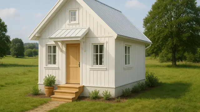 Inspirasi Rumah Kayu Mungil Minimalis tapi Cantik di Desa