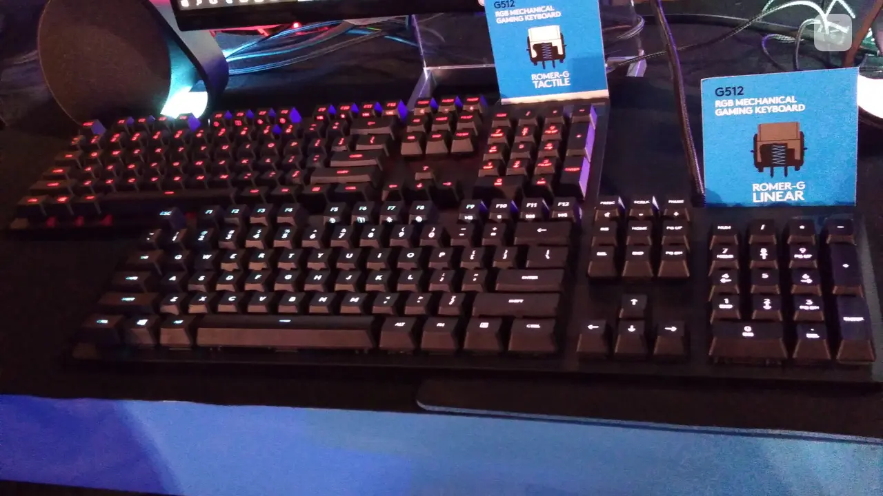 Speaker dan Keyboard dengan Fitur Lightsync dari Logitech G