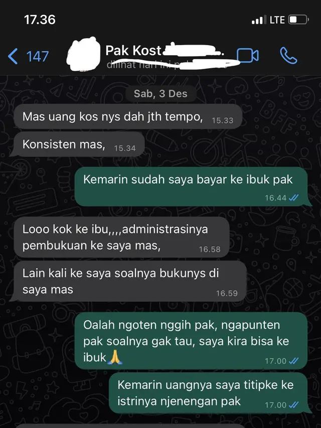 6 Chat Kocak Saat Ditagih Uang Bayar Kos Ini Nyeleneh Banget Hot