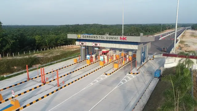 Tol Pekanbaru-Dumai sepanjang 131 km. (Dok Hutama Karya)