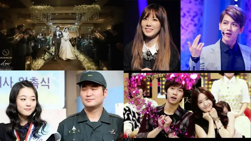 4 Kisah Cinta Artis K-Pop yang Menghebohkan 2014