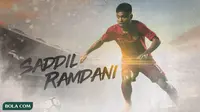Timnas Indonesia - Saddil Ramdani (Bola.com/Adreanus Titus)
