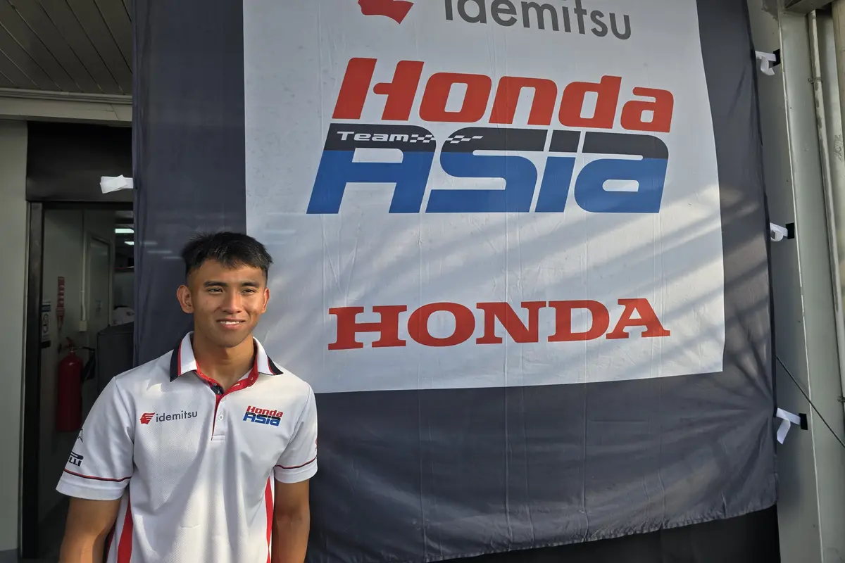 Pembalap Indonesia Mario Suryo Aji