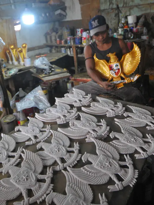 Jika di hari biasa, Garuda Fiber hanya mendapat pesanan sekitar 200 buah per bulan. (merdeka.com/Imam Buhori)