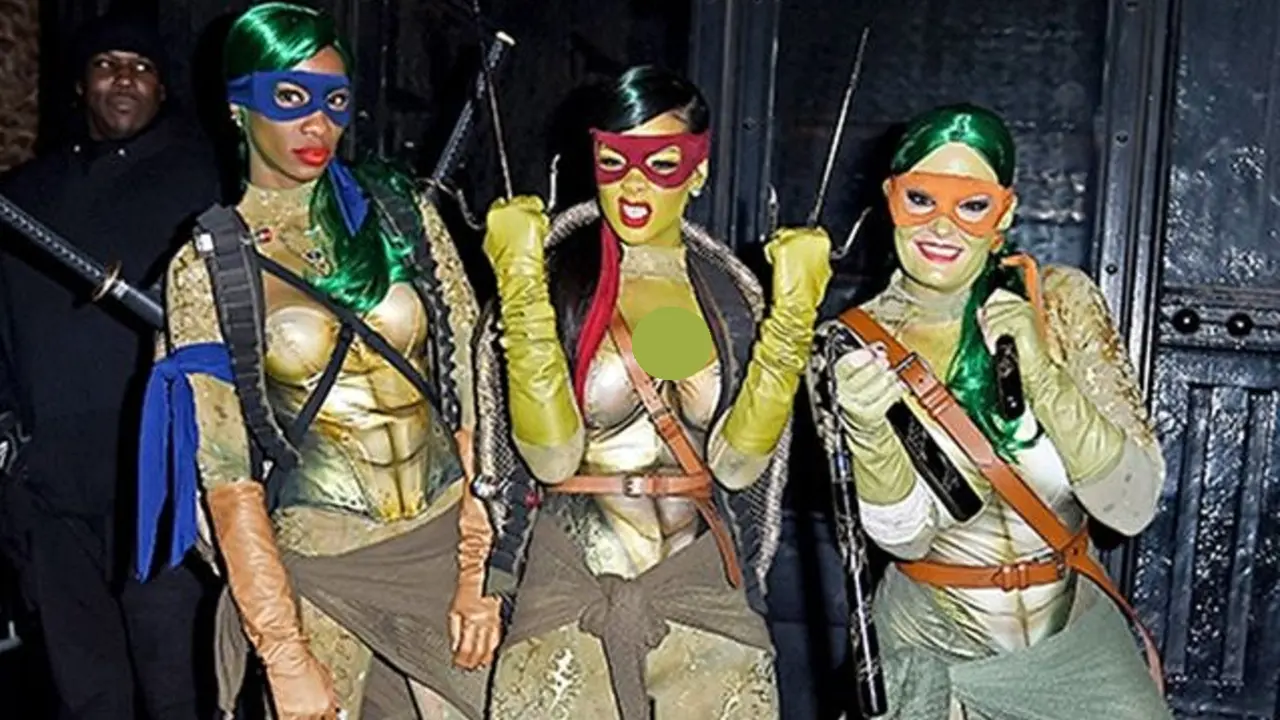 Kostum Halloween Rihanna