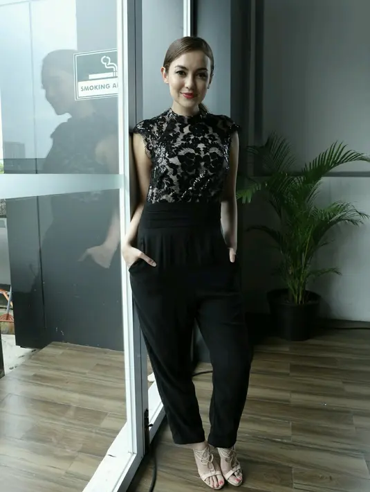 Tidak pernah terbayangkan baginya saat terlibat dalam proses syuting film horor. Gambaran seram dan menakutkan ternyata tidak terjadi saat menjalani proses syuting. (Galih W Satria/dok. Bintang.com)