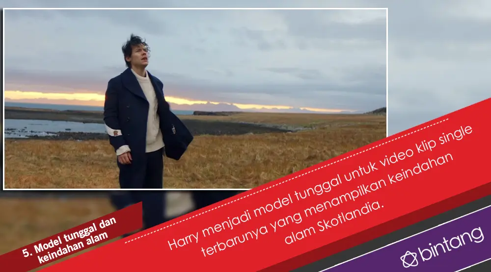 5 Hal Menarik di Video Klip Harry Styles, Sign of the Times. (Foto: YouTube/HarryStylesVEVO, Desain: Nurman Abdul Hakim/Bintang.com)