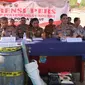 Kapolda Sulut Irjen Pol Setyo Budiyanto saat jumpa pers pada Kamis (22/12/2022) sore, di Mapolres Minahasa Tenggara.