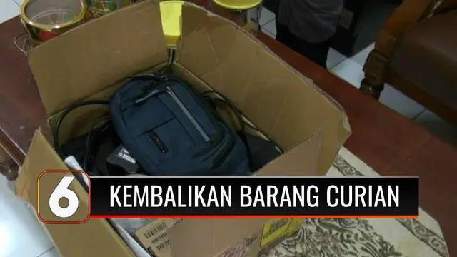 VIDEO: Maling Kembalikan Barang Curiannya Beserta Surat Permohonan Maaf yang Dikirim Via Ojol