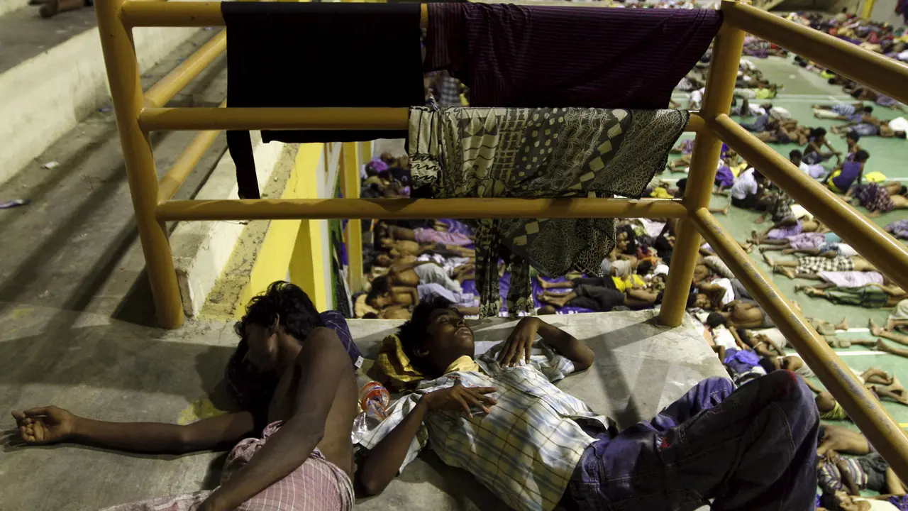 Ratusan Pengungsi Rohingya Terdampar di Aceh 