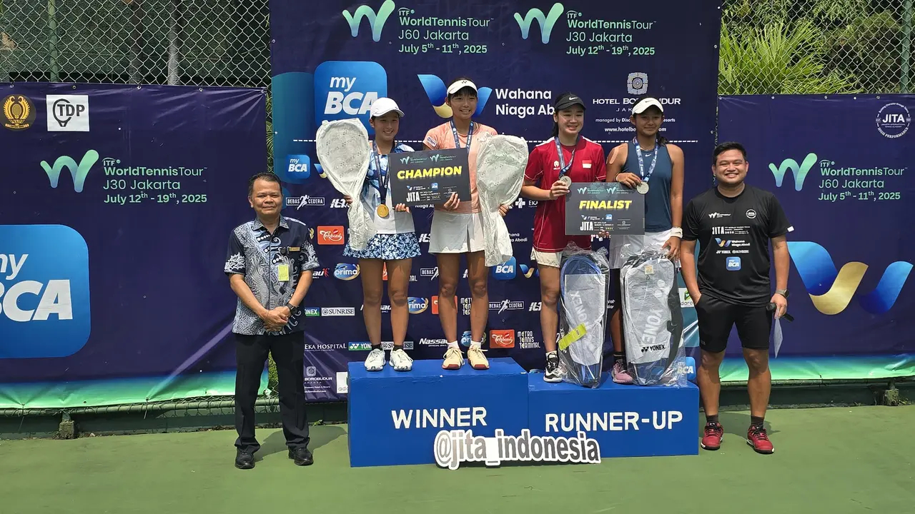 Petenis Indonesia di ITF JITA Cup 2025