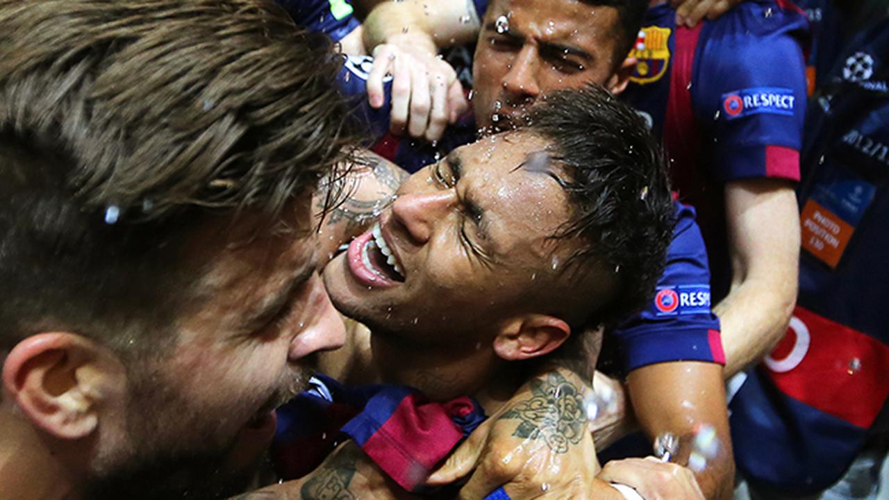 Ekspresi Menang - Kalah Juventus versus Barcelona di Final Liga Champions 2015