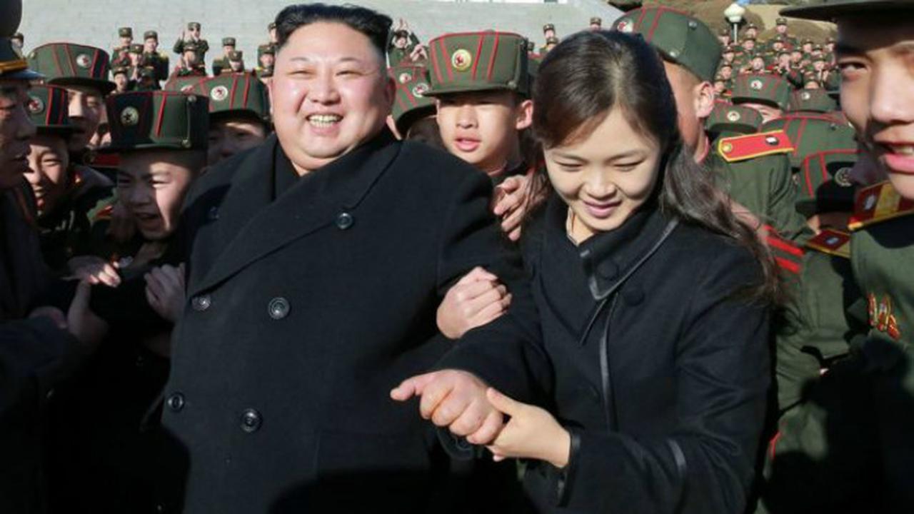 Kim Jong-un dan Ri Sol-ju