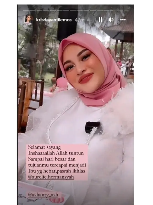 7 Momen Baby Shower Aurel Hermansyah, Mengusung Tema Serba Pink