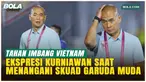 Wajah Tegang Kurniawan Dwi Yulianto Sepanjang Laga Timnas Indonesia U-17 Vs Vietnam U-17
