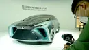Mobil konsep Lexus dipamerkan dalam Pameran Otomotif Internasional Beijing 2020 di Beijing, China, 26 September 2020. Ajang ini mulai digelar pada Sabtu (26/9). (Xinhua/Chen Jianli)