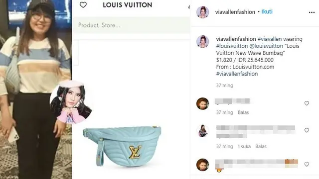 6 Koleksi Tas Mewah Via Vallen, Ada yang Ditaksir Ratusan Juta