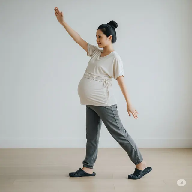 Outfit Senam Ibu Hamil. Foto: Gemini