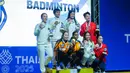 Hasil ini mengakhiri rekor mengesankan Indonesia yang tidak pernah absen meraih emas ganda putri dalam beberapa edisi terakhir. (Bola.com/Bagaskara Lazuardi)
