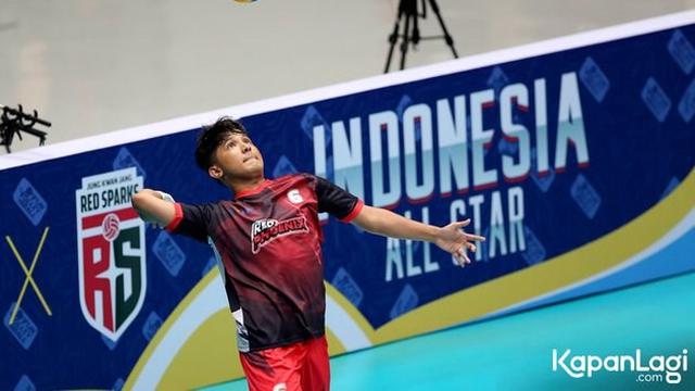 9 Potret Aksi Jirayut di Laga Pembuka Fun Volley Ball 2024, Jadi MVP