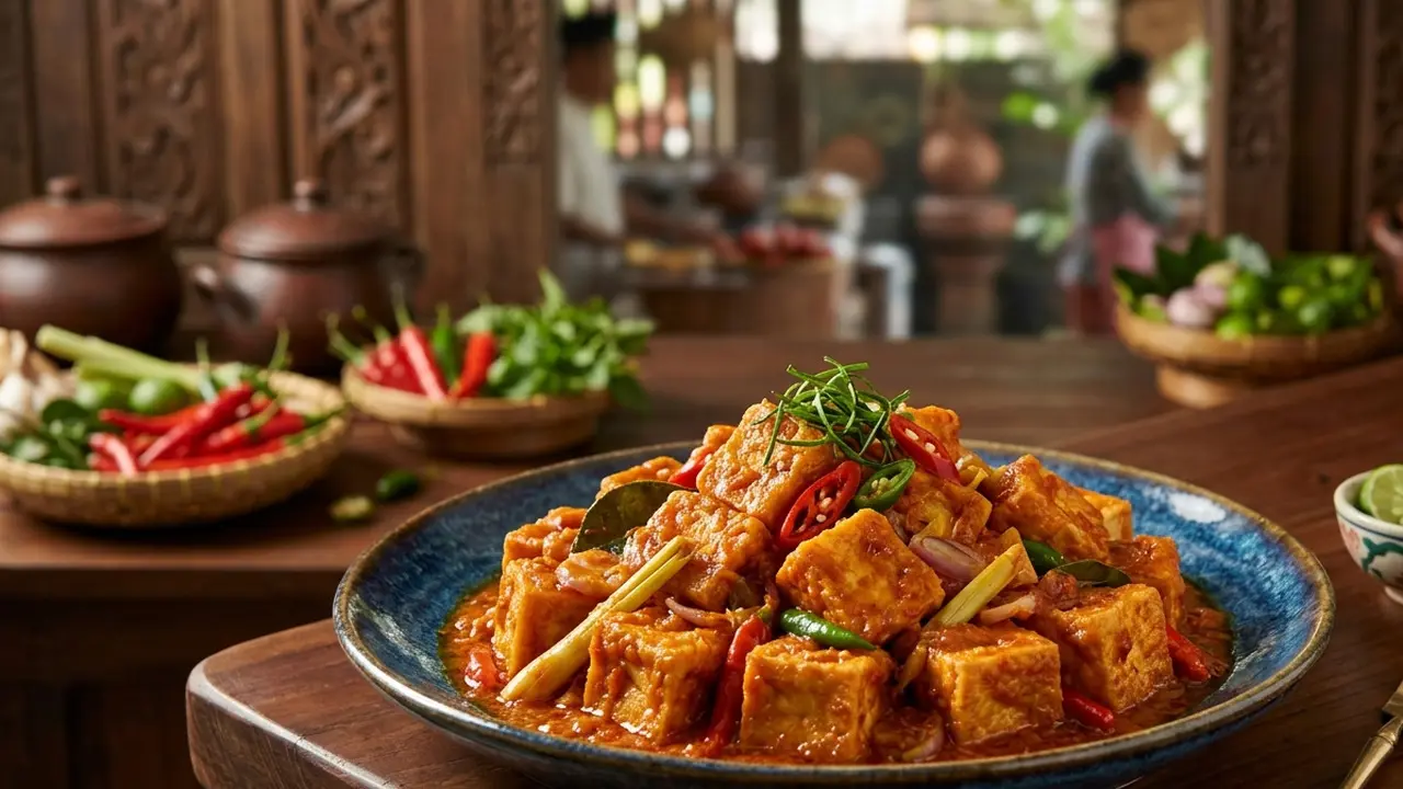 resep tahu saus padang (AI Generated)