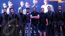 Kerispatih dan Sammy Simorangkir berjanji akan memberi suguhan yang terbaik di atas panggung `Historical Moment Kerispatih with Sammy Simorangkir`, Jakarta, Senin (14/4/2014) (Liputan6.com/Faisal R Syam).