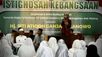 Cerita Atikoh soal Kedekatan Ganjar dengan Ahmad Basarah Buat Ibu Muslimat NU dan Santri Tertawa
