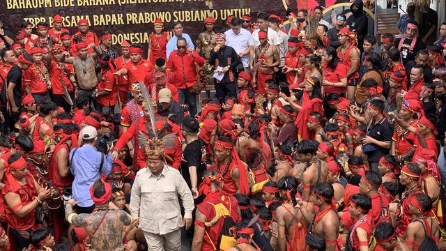 Calon Presiden (Capres) nomor urut 02 Prabowo Subianto