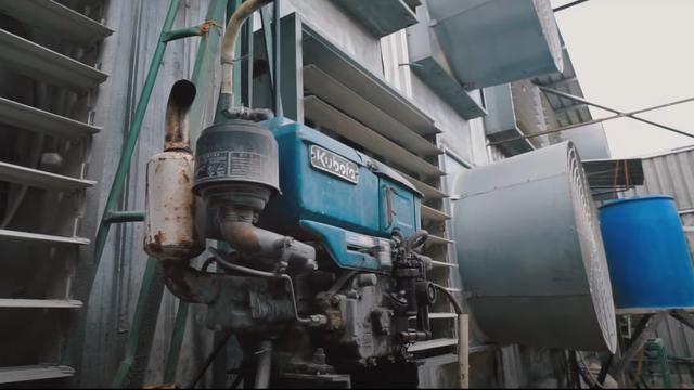 Mesin penggerak Kubota