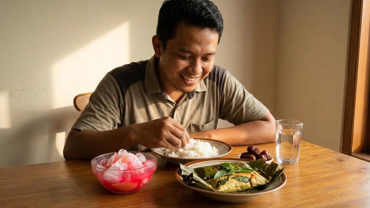 7 Menu Buka Puasa Rp20 Ribu Anak Kos: Lengkap Karbo, Protein, dan Takjil Segar