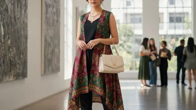 Model Atasan Batik Wanita Elegan Tunik/Gemini AI