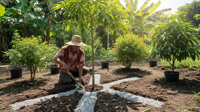 Trik agar Pohon Buah Bisa Panen Berlipat dengan Cepat/Gemini AI