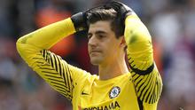 Kiper andalan Chelsea, Thibaut Courtois merupakan pemain andalan di timnas Belgia, Courtois  telah tampil sebanyak 49 kali untuk timnas Belgia. (AP/Kirsty Wigglesworth)