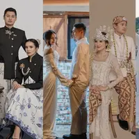 Beby Tsabina baru unggah foto prewedding dengantampilan gaya ningrat couple. Konsep preweddingnya dengan sang suami hadirkan gaya pasangan ningrat dari adat Jawa hingga Korea. [@bebytsabina @bebyesofficialreal]