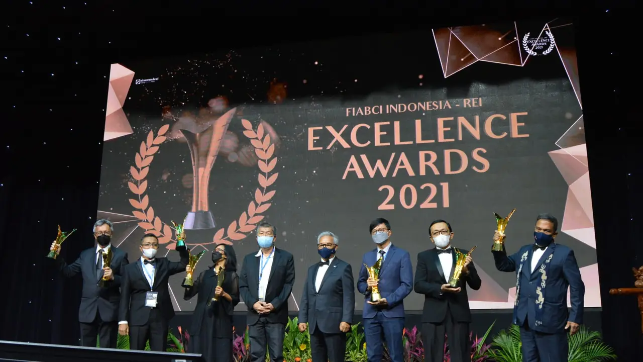 20 Proyek Properti Kantongi Penghargaan FIABCI Indonesia-REI Excellence Award 2021.
