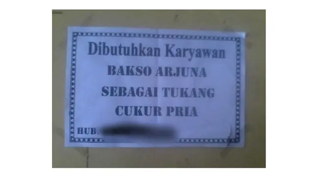10 Potret Syarat Lowongan Kerja di Iklan Ini Bikin Tepuk Jidat, Tak Biasa