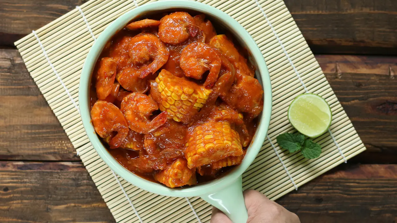 udang saus padang