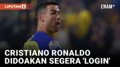 Cristiano Ronaldo Ucapkan Assalamualaikum, Netizen: Semoga Login