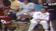 Berita video cuplikan legenda NBA, Michael Jordan, mencetak rekor 63 poin untuk Chicago Bulls saat menghadapi Boston Celtics di NBA playoff pada 20 April 1986.