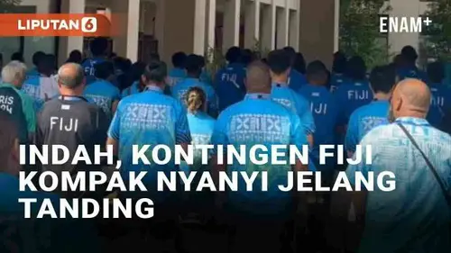 VIDEO: Viral Momen Indah Olimpiade 2024, Kontingen Fiji Kompak Bernyanyi Jelang Bertanding