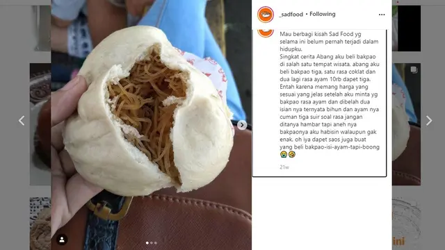 7 Kisah Sedih Netizen Saat Beli Makanan Ini Bikin Kecewa